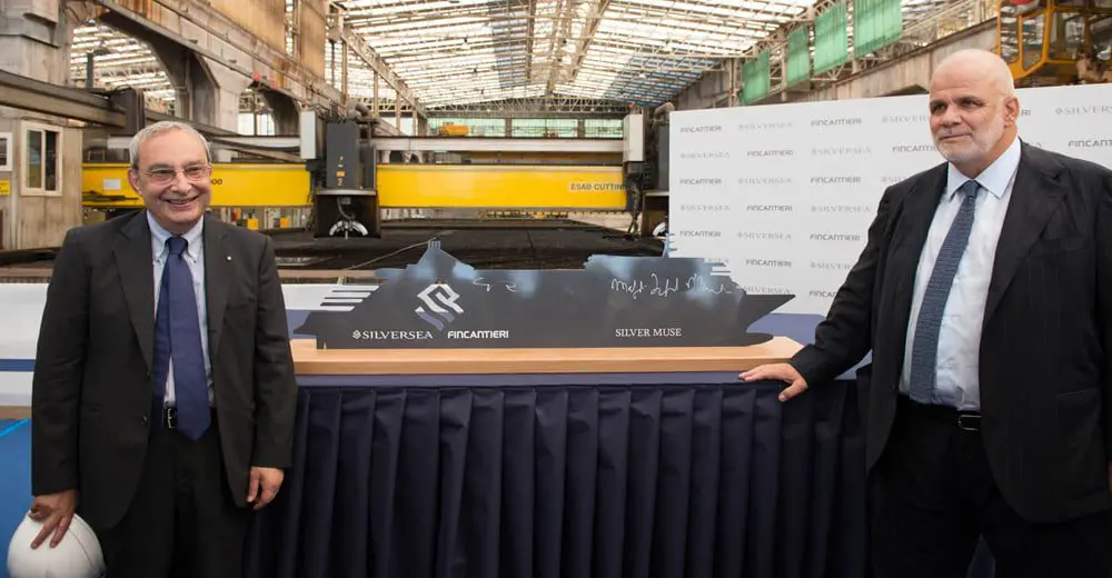 Silversea starts building its Muse