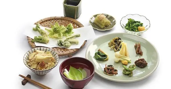 BEYOND THE TASTE: ICONIC JAPANESE DISHES THAT DEMAND TO BE DEVOURED 33 3 JAPANESE VEGETARIAN BUDDHIST CUISINE Shojin ryori