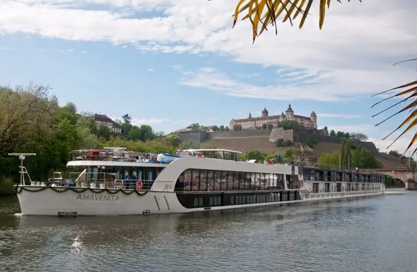 A new river ship sets sail in Europe 1 AmaVenita sails in Europe.