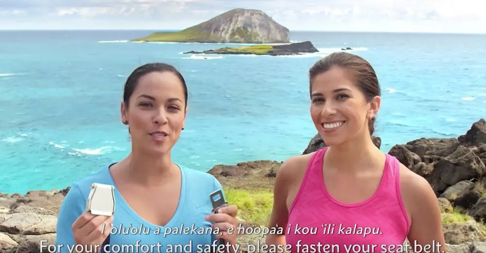 Hawaiian Airlines' new in-flight safety video