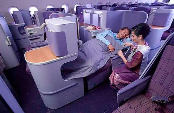 Thai Airways 787 Silk Class