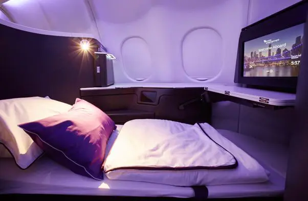 Virgin changes 'The Business' game 7 Virgin Australia The Business lie-flat