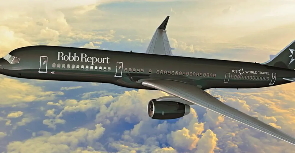 Around the world in a private jet