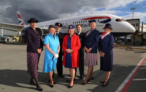 A special picture message from British Airways to the Queen 15 BA 3