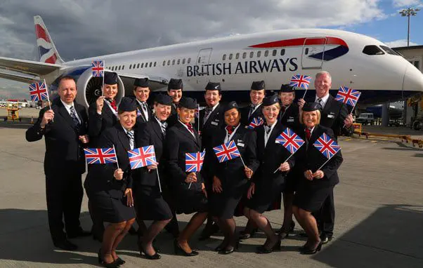 A special picture message from British Airways to the Queen 14 BA Queen