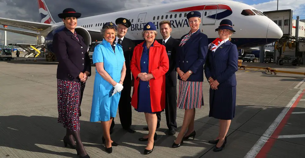 A special picture message from British Airways to the Queen