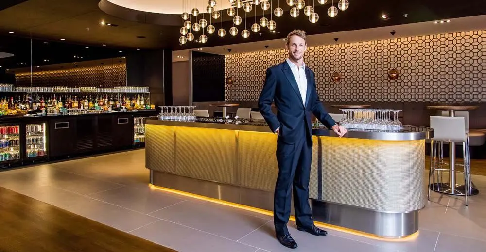 Get a look at British Airways' handsome new lounge