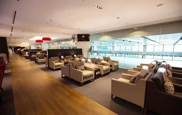 British Airways lounge 3