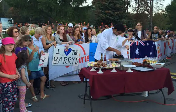 Flight Centre & Sunrise soak up Niagara Falls 12 Flight Centre Niagra Falls 2