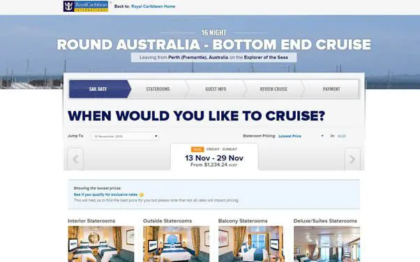 Tues 13 Oct: 10 travel news stories you need to know today 38 travel news Royal Caribbean website