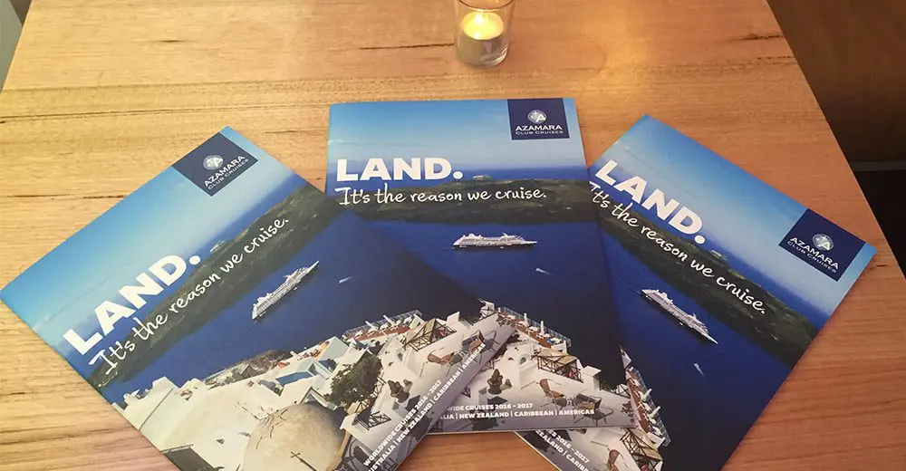 Azamara thinks 'outside the ship'