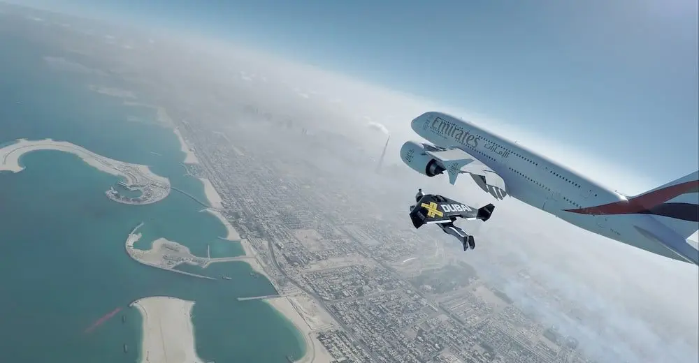 Emirates is a real daredevil in this viral video 11 Dubai Emirates