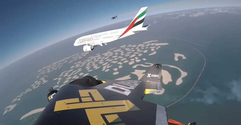 Emirates is a real daredevil in this viral video 12 Emirates Dubai 2