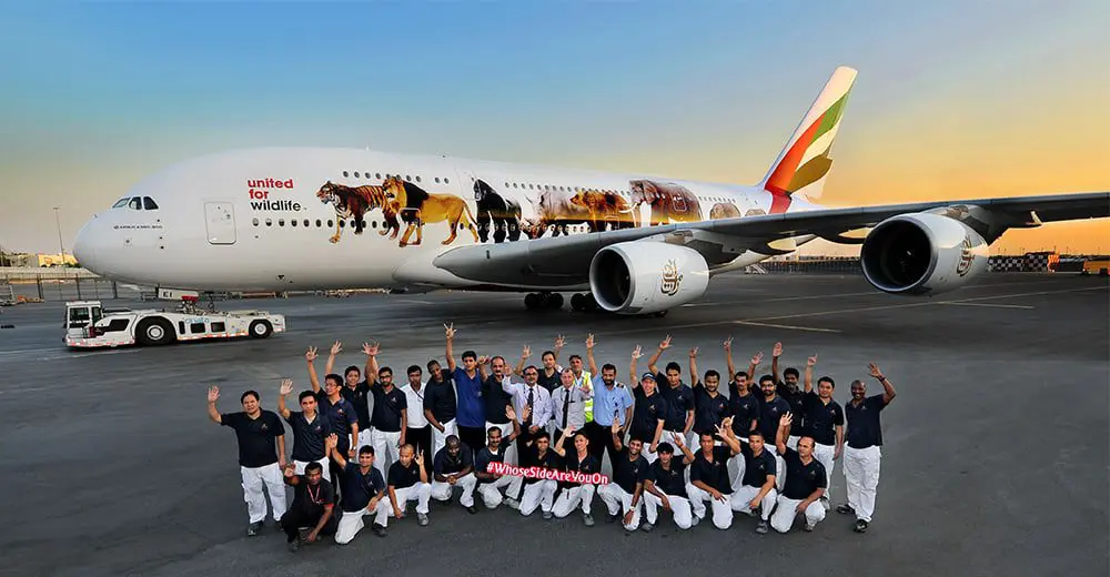 Emirates takes a stand against illegal wildlife trade