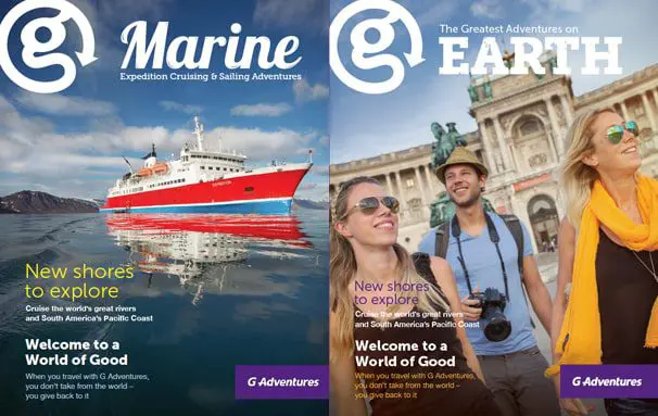 Mon 11 Jan: 10 travel news stories you need to know today 41 travel news G Adventures brochures