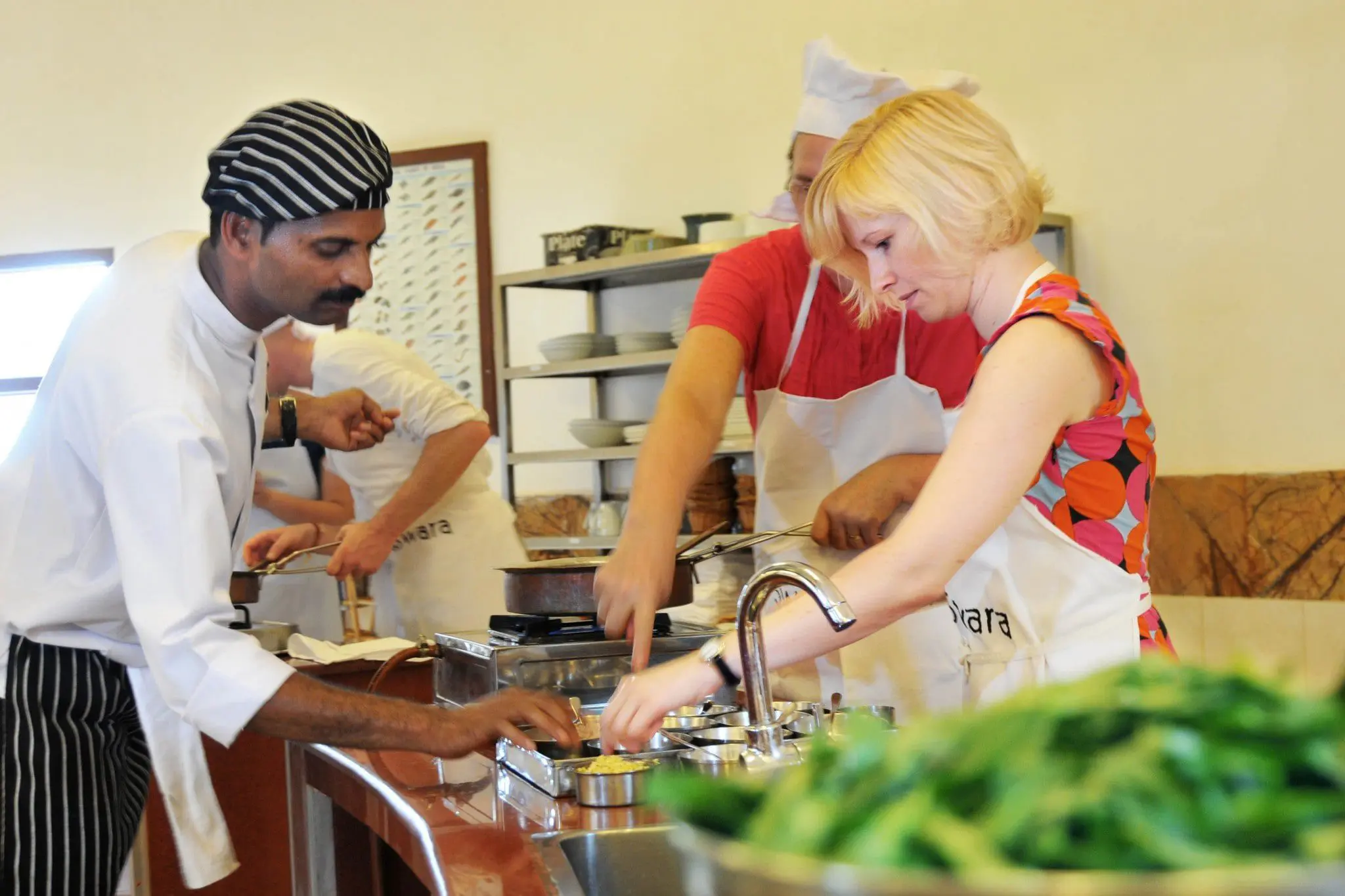 10 of the Best Detox Retreats for 2016 36 SwaSwara-cooking-with-chef