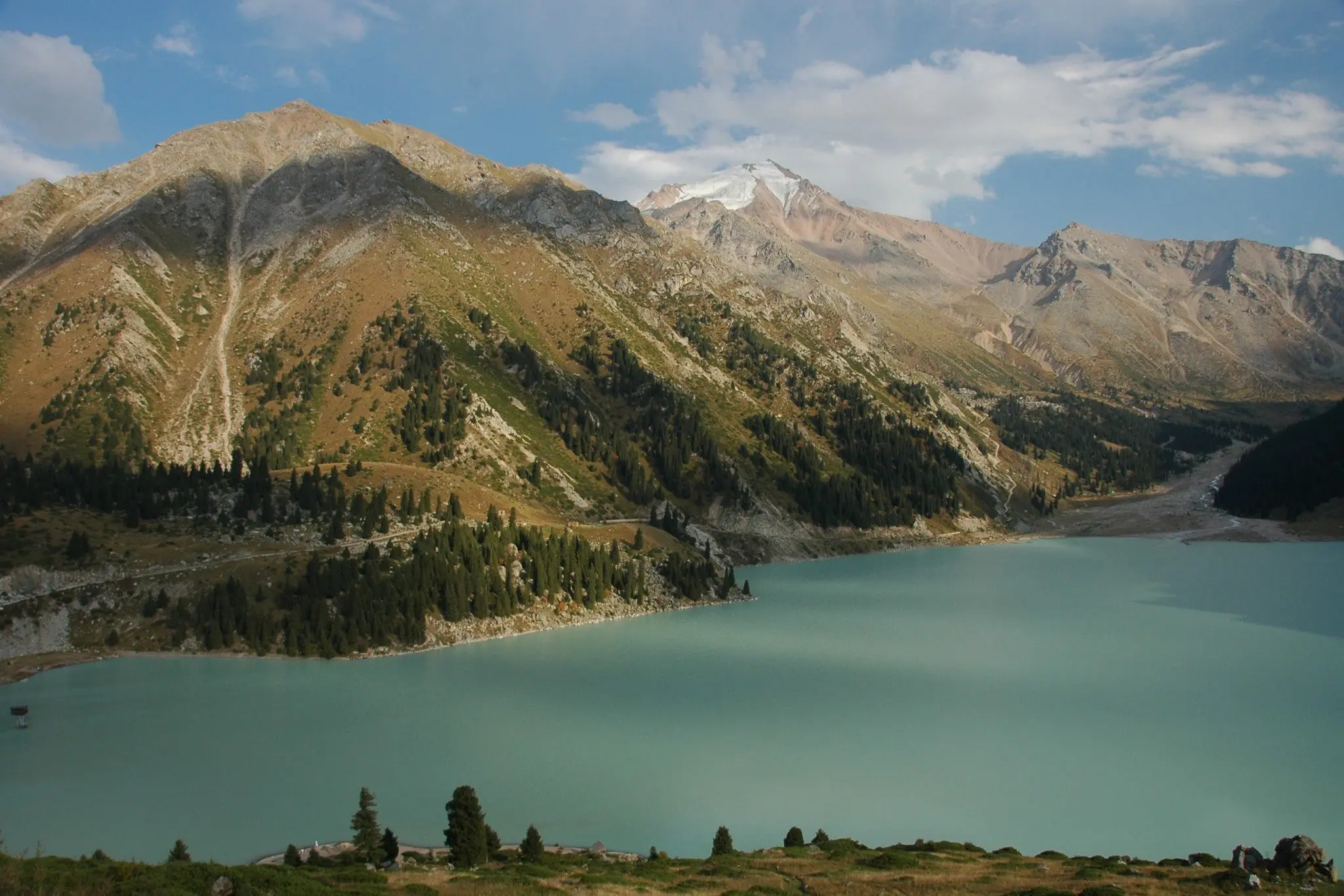 Top 5 destinations for 2016 17 View of Big Almaty Lake in the Tian Shan Mountains of Kazakhstan_G Adven...