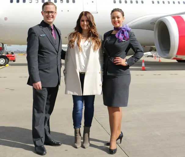 Extra services, new uniforms at Virgin Australia 8 Virgin Australia seniors uniform 2