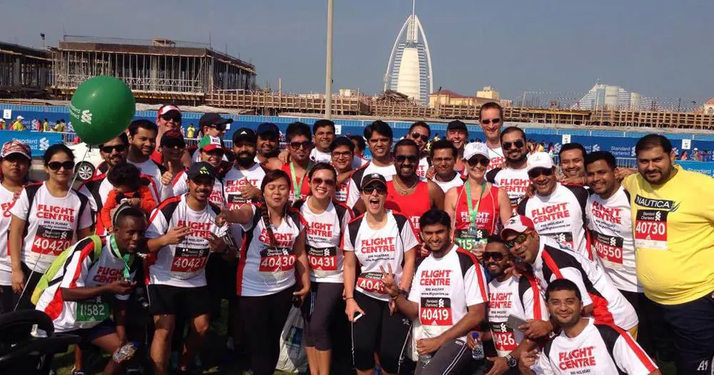 Flight Centre Active take Dubai by storm
