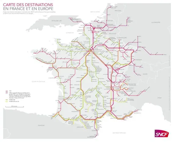 Champagne and canapés: A rail holiday to France and Spain 8 CarteDesDestinations_InfoVoy_SNCF_2014_Web-2-page-001-570x466