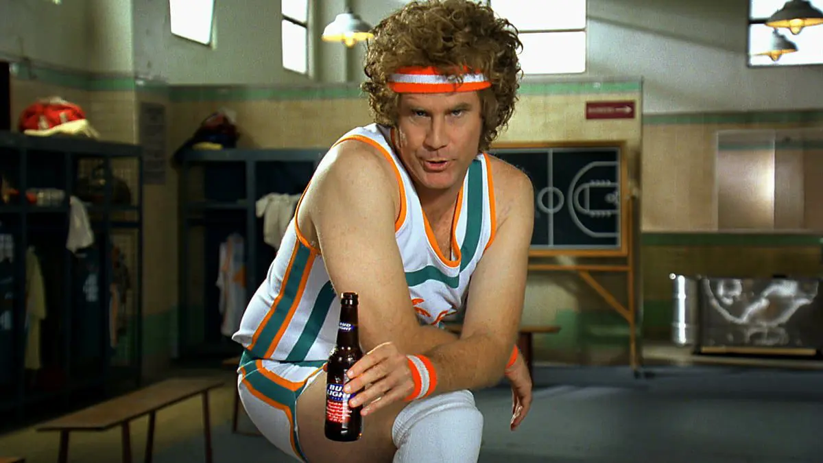 How to decompress after a hard week of Travel Agent-ing (that isn’t alcohol) 14 Super Bowl -- Bud Light -- Will Farrell as Jackie Moon from the movie Semi-Pro. (Via MerlinFTP Drop)