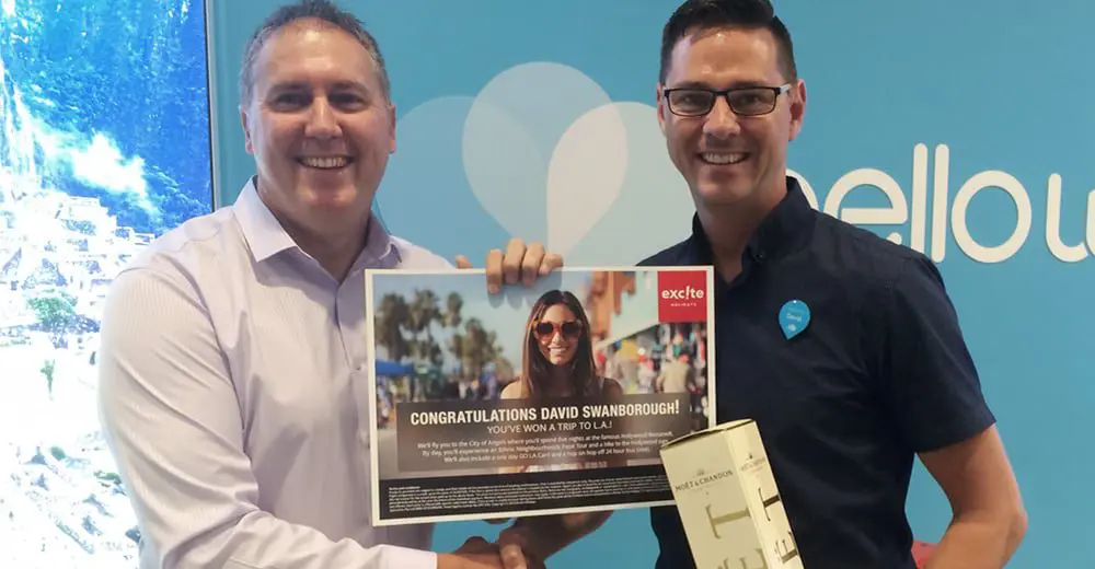 Excite Holidays announces first USA incentive winner