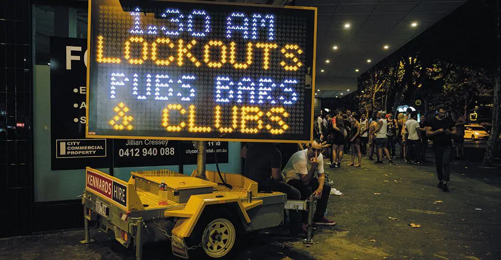 What do you do when you can't get a drink in Sydney?