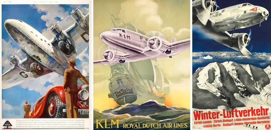 Throwback Thursday: Vintage airline ads from the Golden Age of Travel 27 p-11