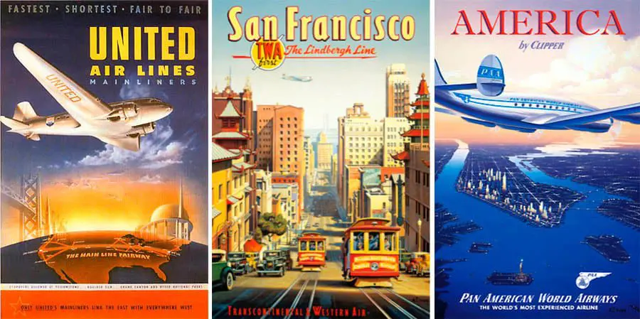 Throwback Thursday: Vintage airline ads from the Golden Age of Travel 28 p-6