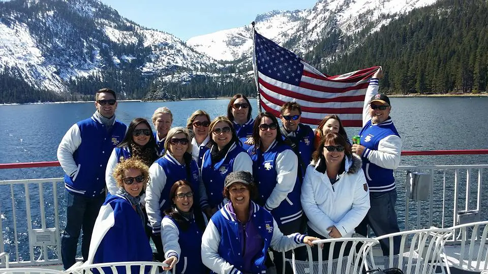 Team Warriors Cruising on South Lake Tahoe