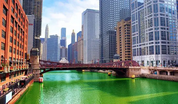 How are cities around the world celebrating St. Patrick's Day? 12 chiacgo