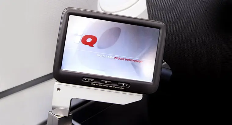 Dubai to London: Qantas Business Class Review 17 international-premium-economy-entertainment