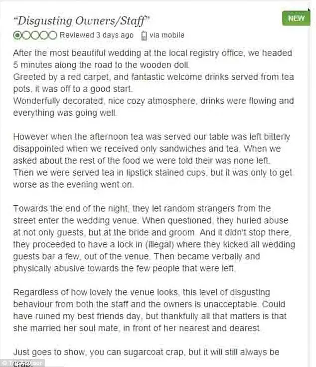 When Management Strikes Back: Funniest responses to TripAdvisor complaints 33 3321F44A00000578-0-image-a-11_1460543197694