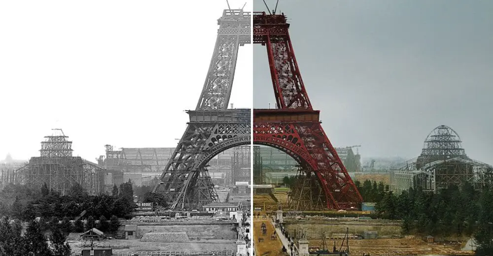 Throwback Thursday: B&W photos of landmarks brought to life