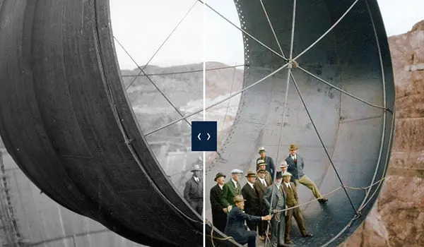 Throwback Thursday: B&W photos of landmarks brought to life 23 hoover