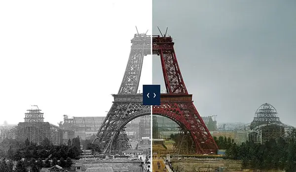Throwback Thursday: B&W photos of landmarks brought to life 22 paris3