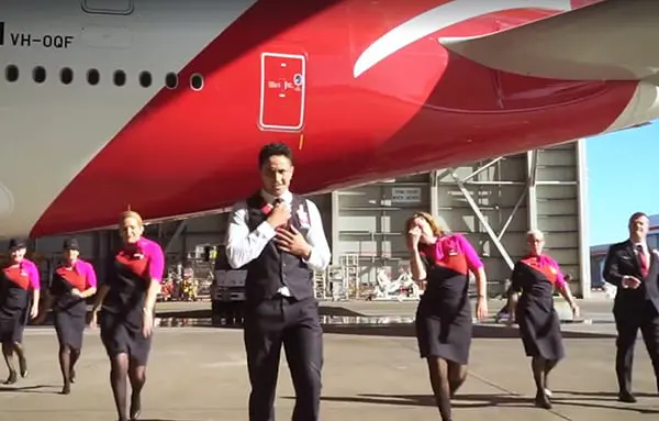 Challenge accepted! Qantas busts a move for Air New Zealand 15 Qantas 4