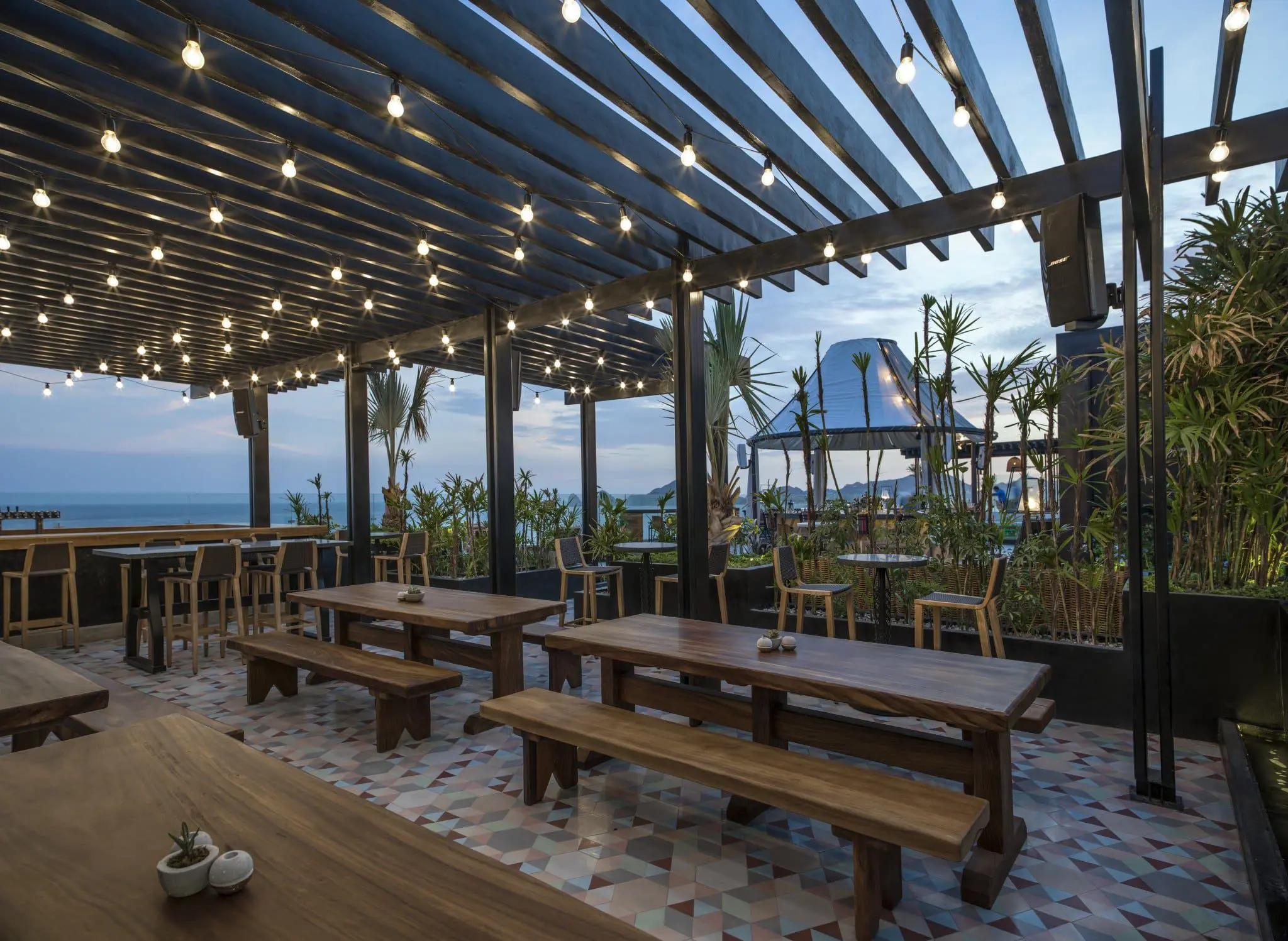 The perfect 24-hour romantic itinerary in Los Cabos 10 The Roof Top - The Cape, a Thompson Hotel - Photo Credit Thomas Hart Shelby