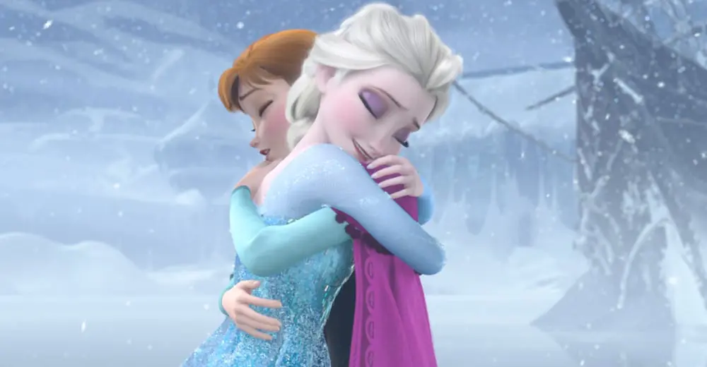 frozen hug