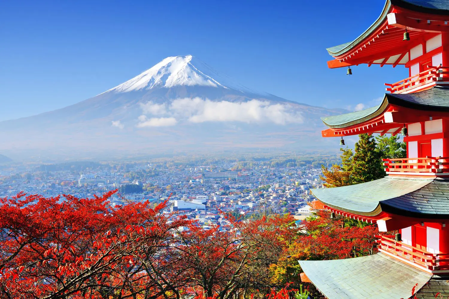 Travel Agent Mt-Fuji-and-Chureito-Pagoda_Japan