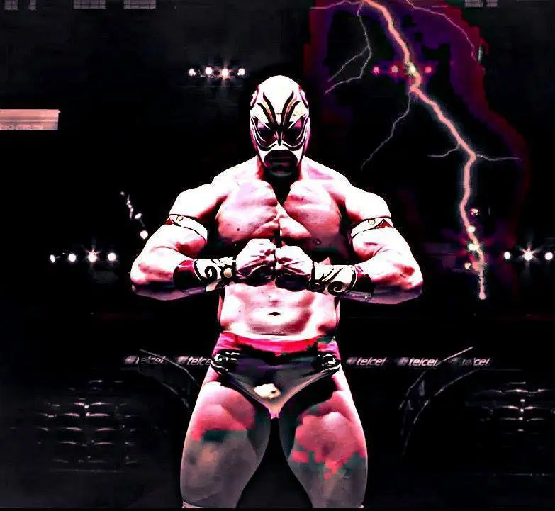 What in the hell is this Aussie doing in a Mexican wrestling ring?