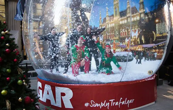 Travel Agent Trafalgar in the story