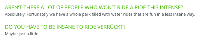 These next generation slides are taking scariness to new heights 9 Some FAQ over at theverruckt.com