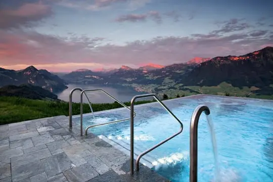 Top 5 pools with stunning views in Switzerland 20 Villa Honegg lowres