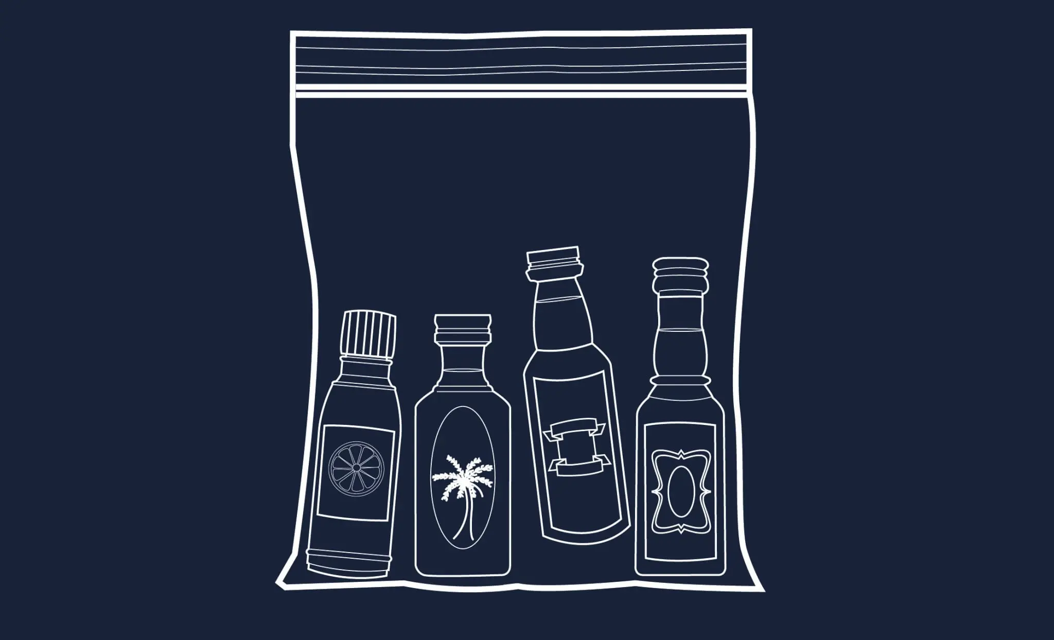 What does your carry‐on baggie say about you? Oh my... 31 4_blame_alcohol_1