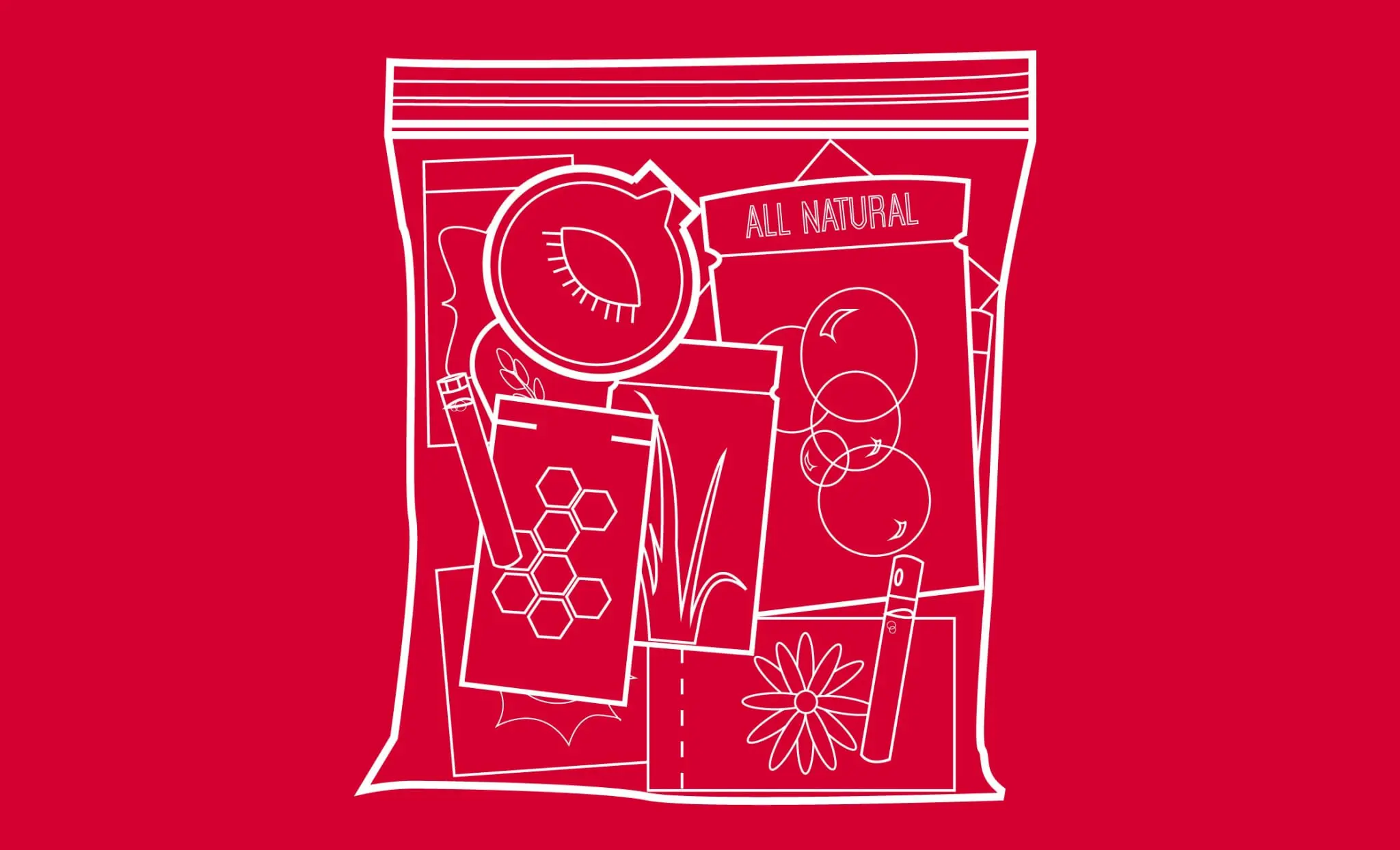 What does your carry‐on baggie say about you? Oh my... 35 9_free_sample_guru