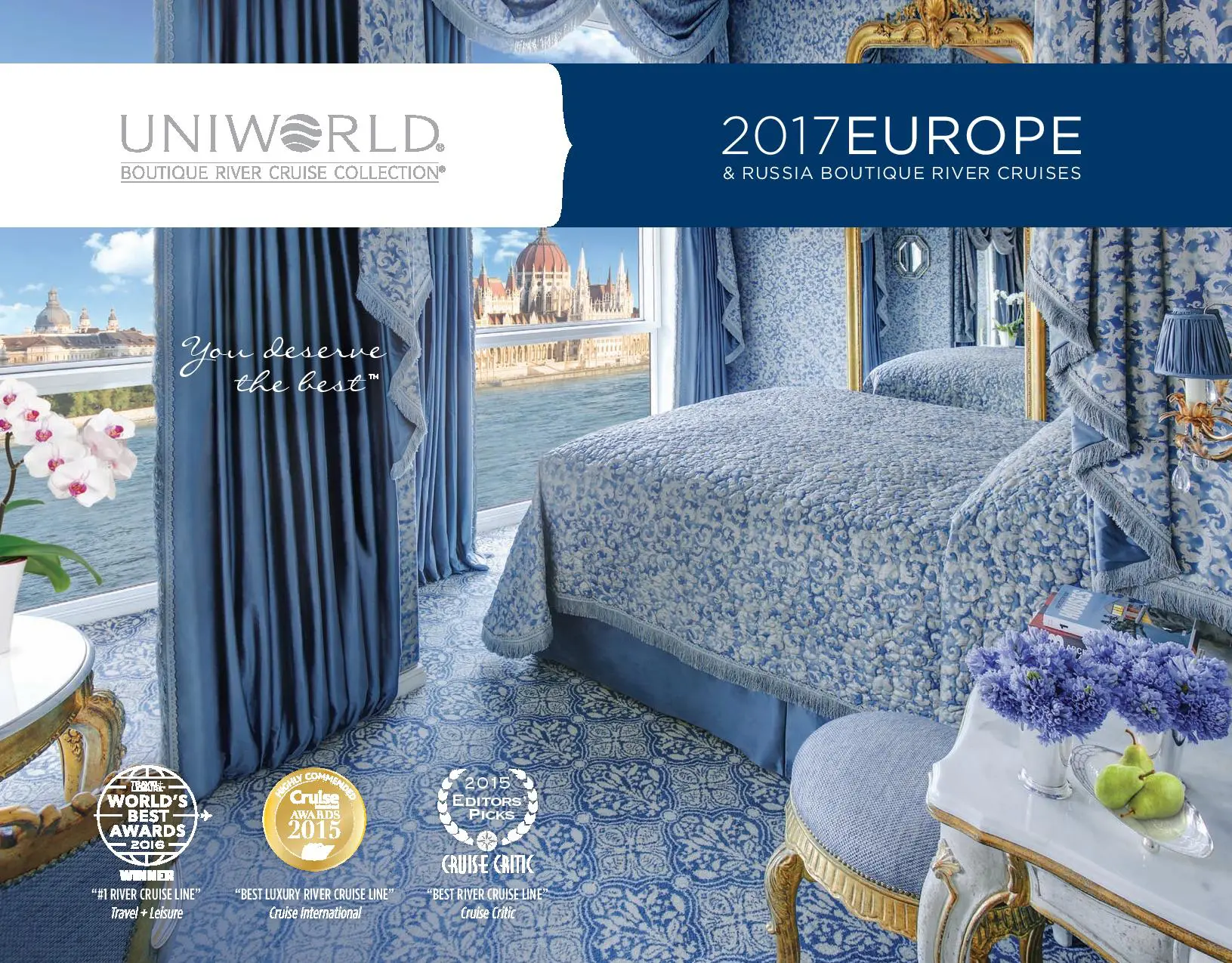 New ship, 24/7 room service & more of France for Uniworld in 2017 9 Uniworld Europe-2017-AUS-Cover-page