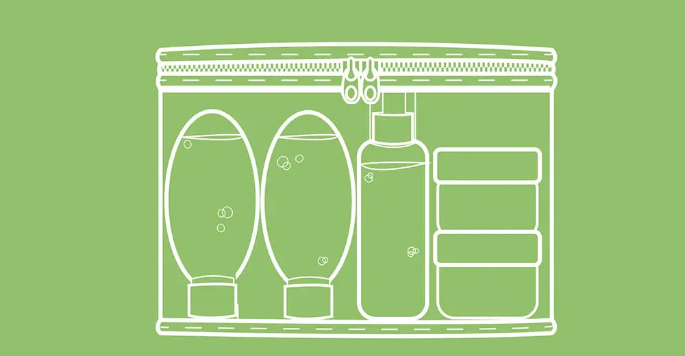 What does your carry‐on baggie say about you? Oh my...