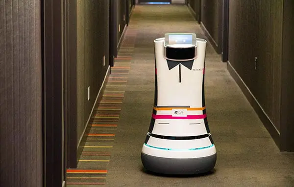 Innovate or die! Hotel amenities of the future 18 robot