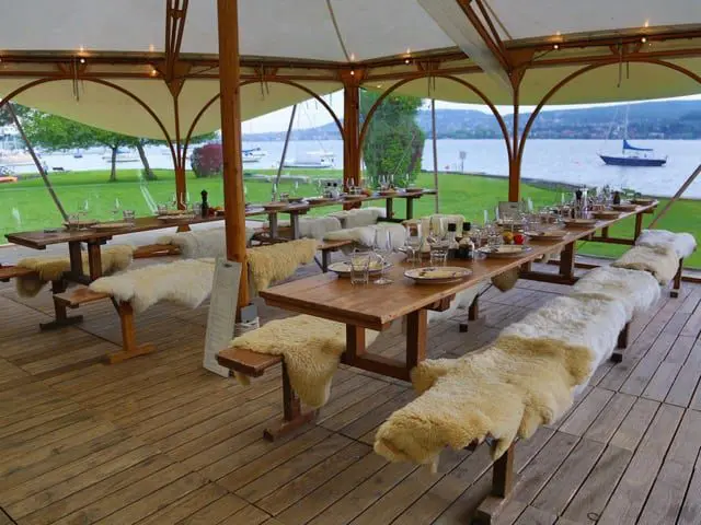 Zurich launches Food Festival with al fresco venues 40 Fischers Fritz